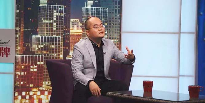 新标董事长黄东江做客央视《影响力人物》