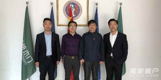 重庆市木门行业协会秘书长走访年轻会员“德统”